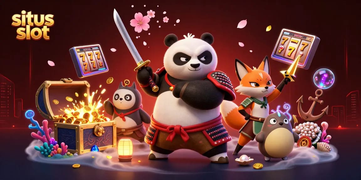 Permainan situs slot dengan karakter menarik dan elemen jackpot yang melengkapi keseruan bermain.