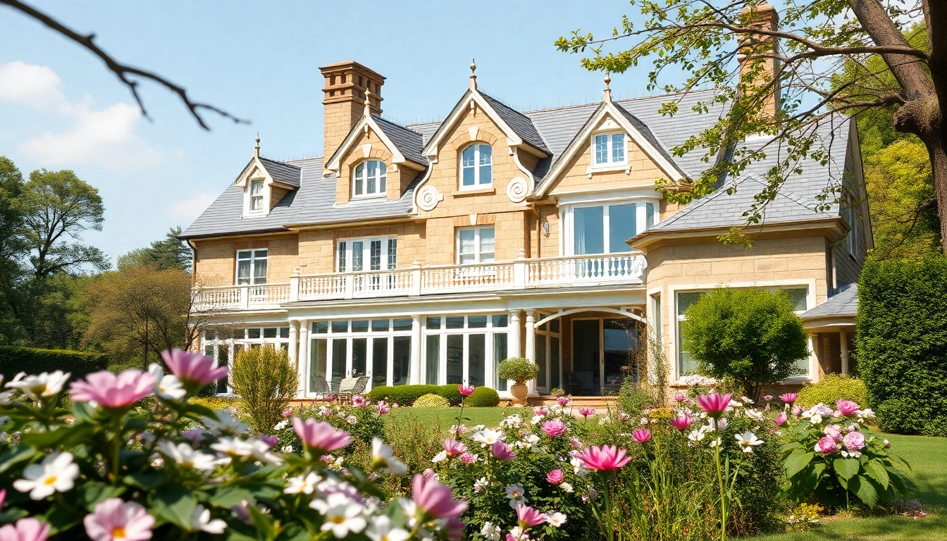 Historic Home Addition showcasing elegant architecture blending modern and traditional styles with beautiful landscaping.