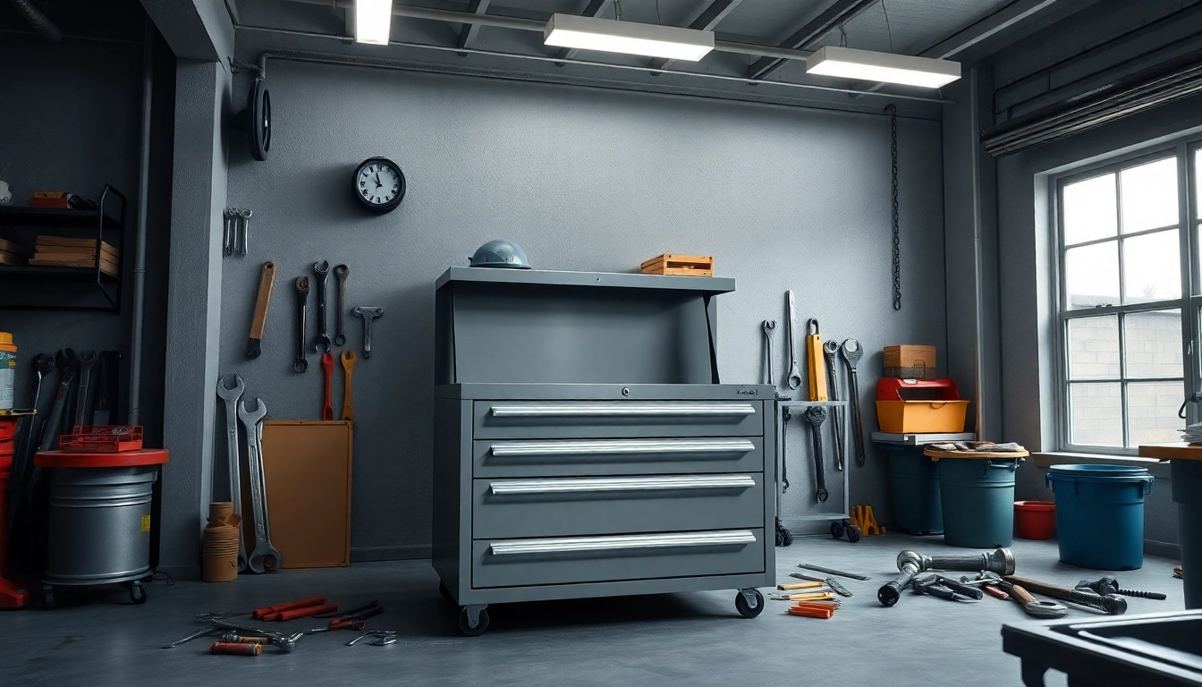 Experience the utility of the beta roll cab with organized tools for seamless access.