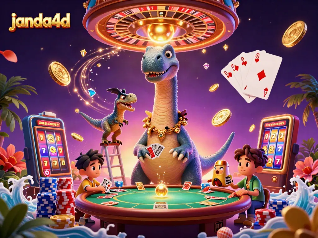 Janda4d menyuguhkan pengalaman permainan slot online menarik dengan desain grafis yang kaya dan cerah.