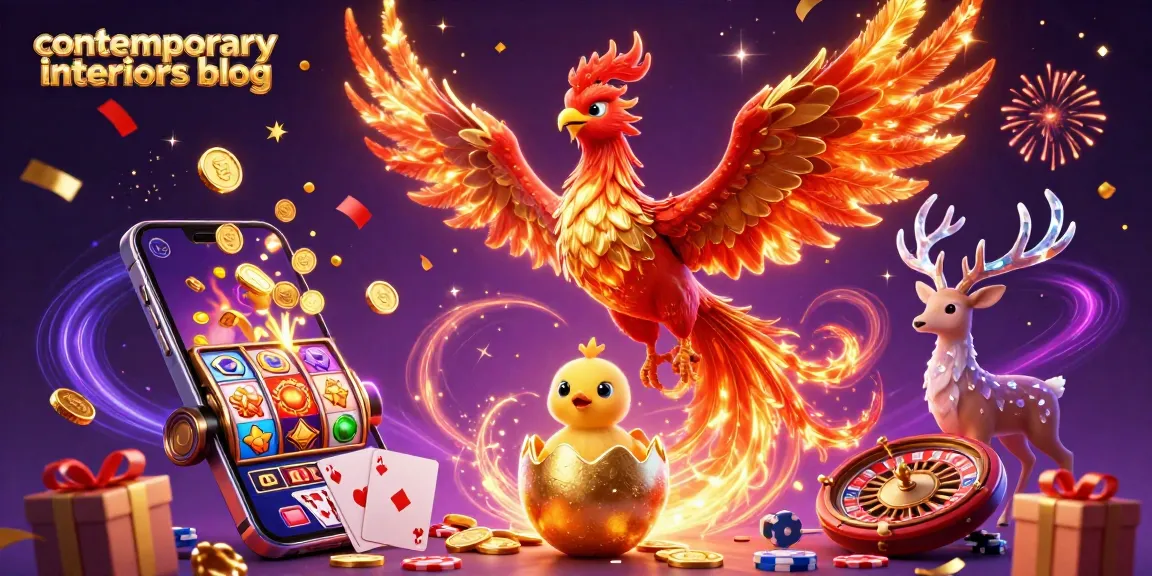 Experience winning thrills at contemporary interiors blog with vibrant casino characters and dazzling game elements.