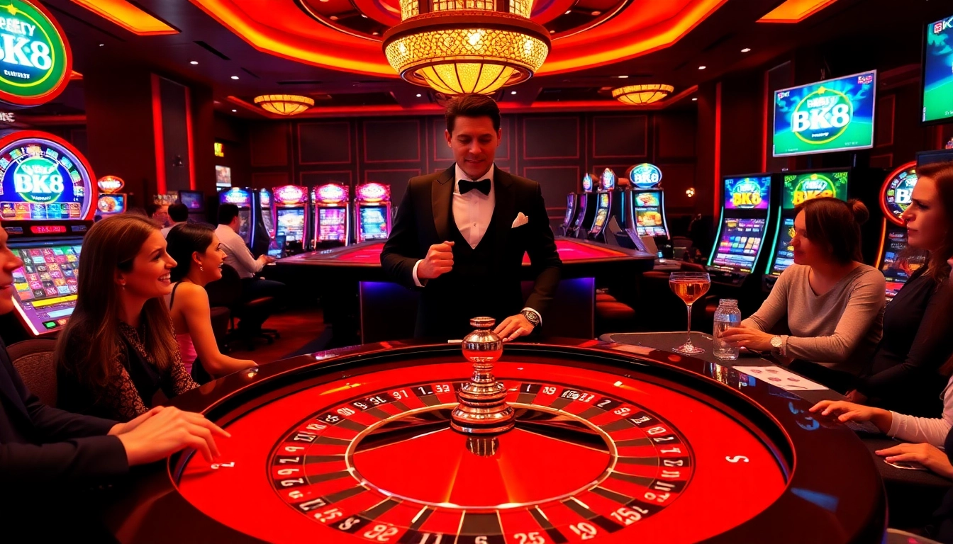 Experience the thrill of BK8 เว็บตรง with engaging casino games and vibrant atmosphere.