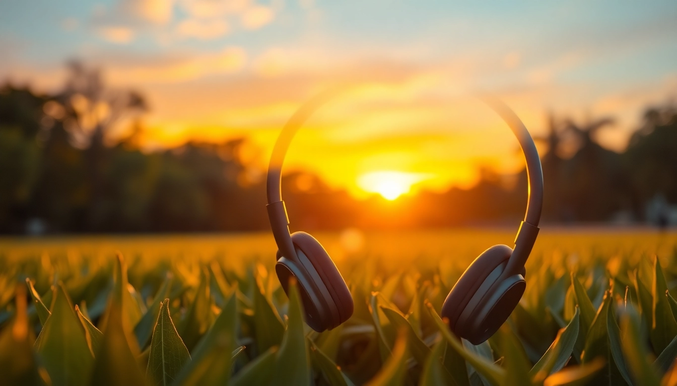 Showcase of Bone X1 Bone Conduction Headphones highlighting sleek design and outdoor setting.