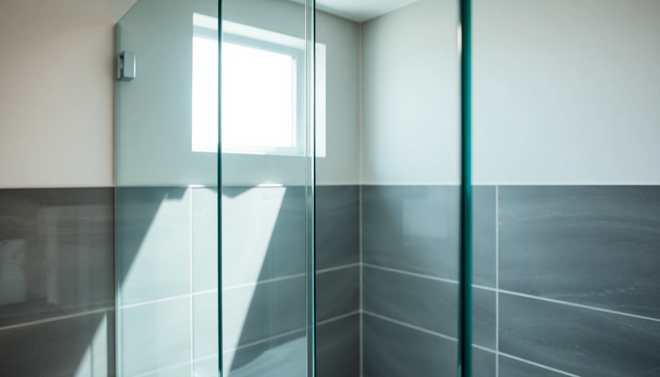 Install a frameless glass shower enclosure in a chic bathroom with sleek design elements.