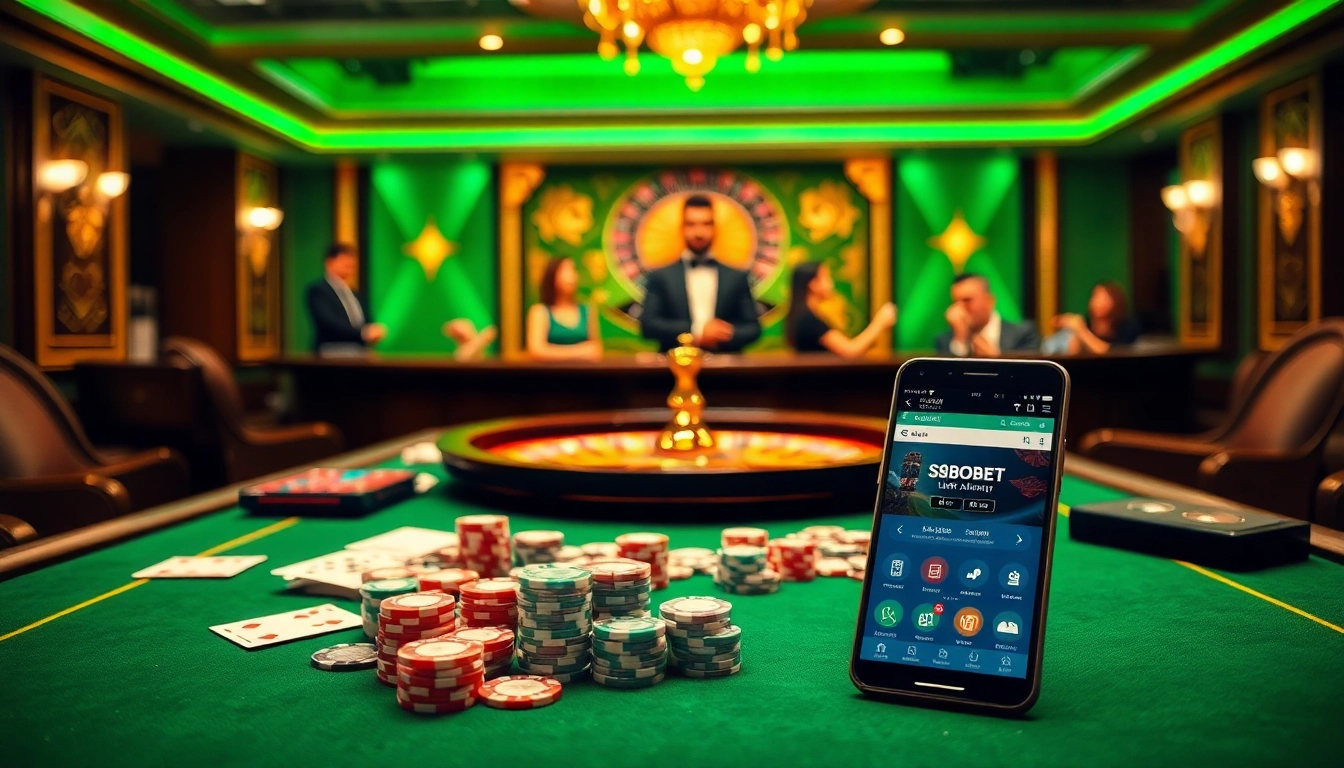 Experience thrilling bets with link alternatif sbobet in a vibrant casino setting.