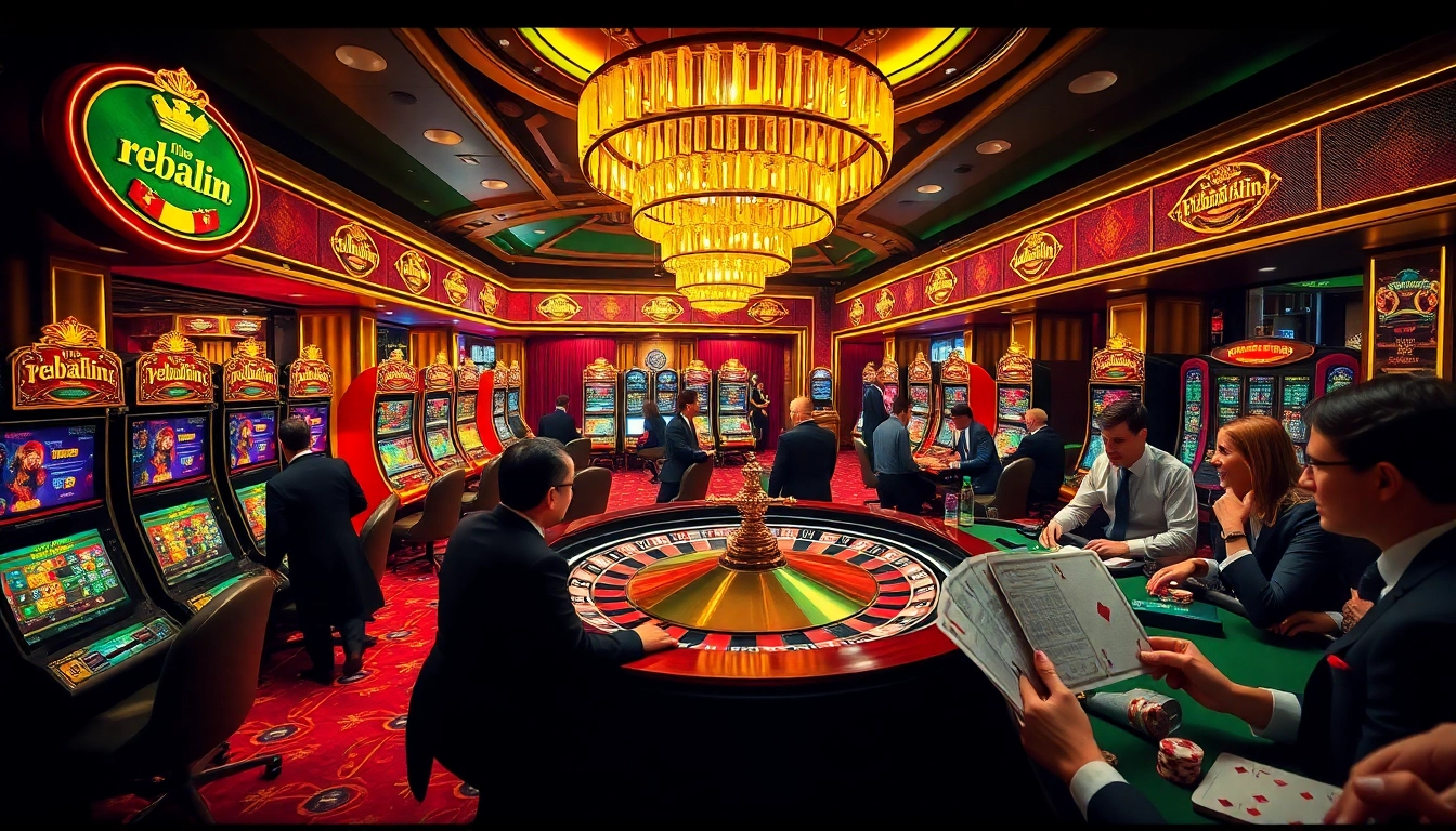 Rebahin offers thrilling casino experiences with vibrant slots and engaging table games.