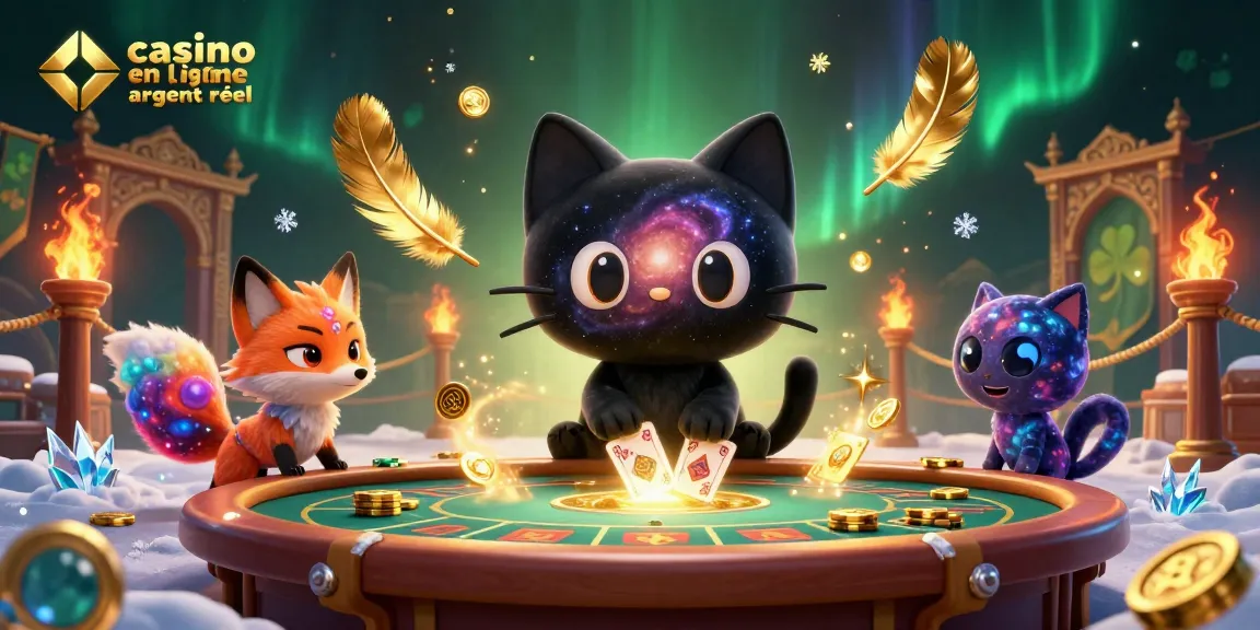 Dévoilez des gains avec le casino en ligne argent réel à travers une illustration captivante.