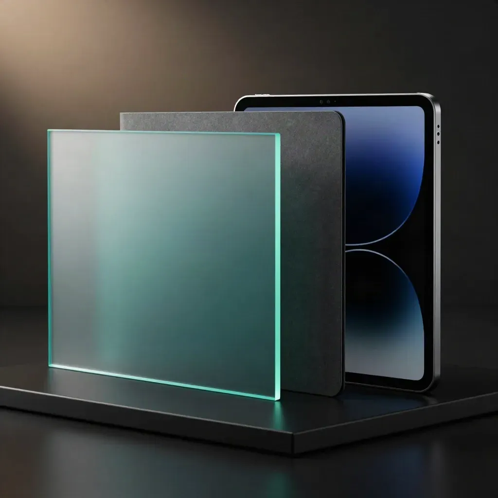 Teal website launch bundle with folder, tablet, and layout panels on a dark studio surface.