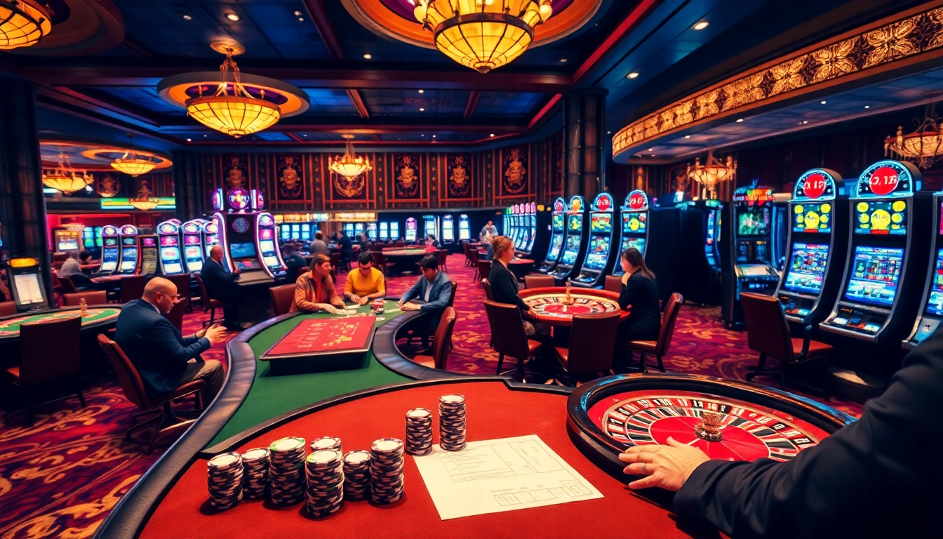 Vivez l'excitation au meilleur casino en ligne France avec des tables de jeu élégantes et une atmosphère vibrante.