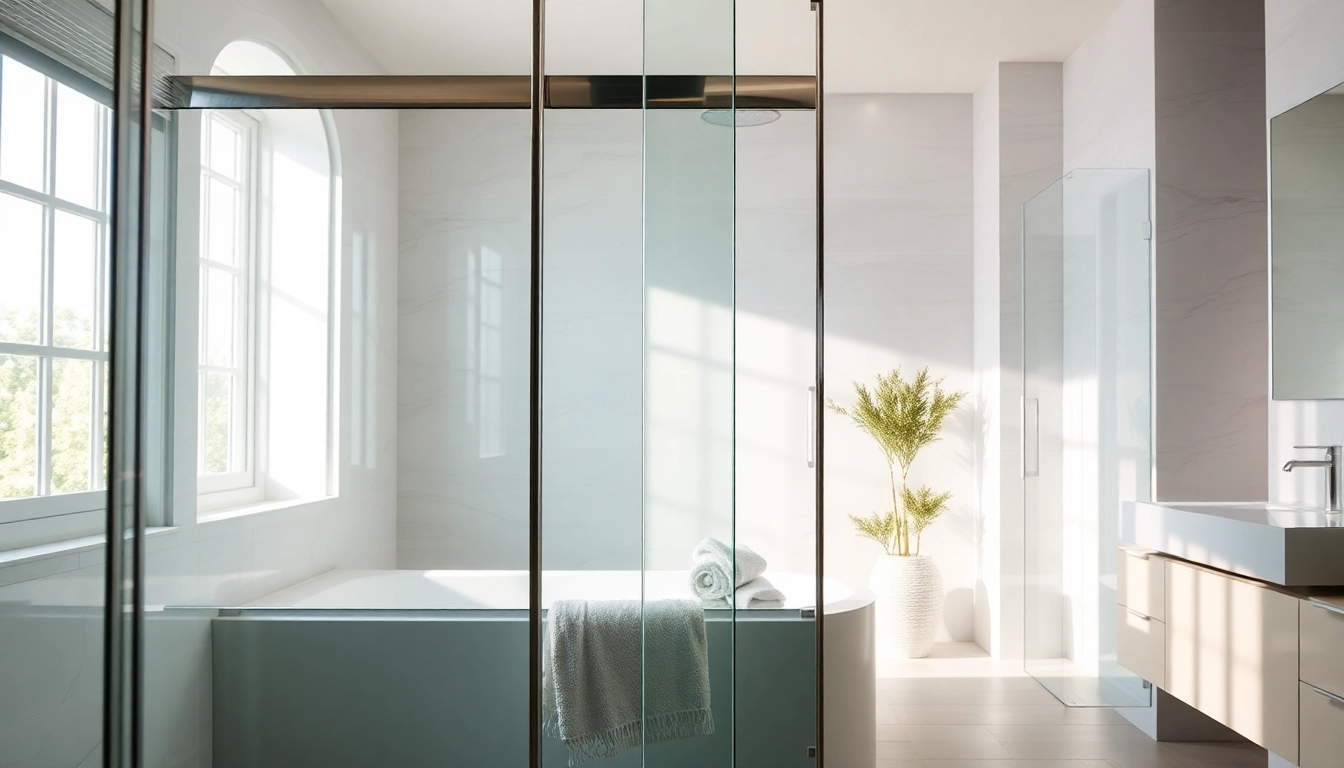 Enhance your space with semi-frameless shower screens featuring elegant glass and minimalist design.