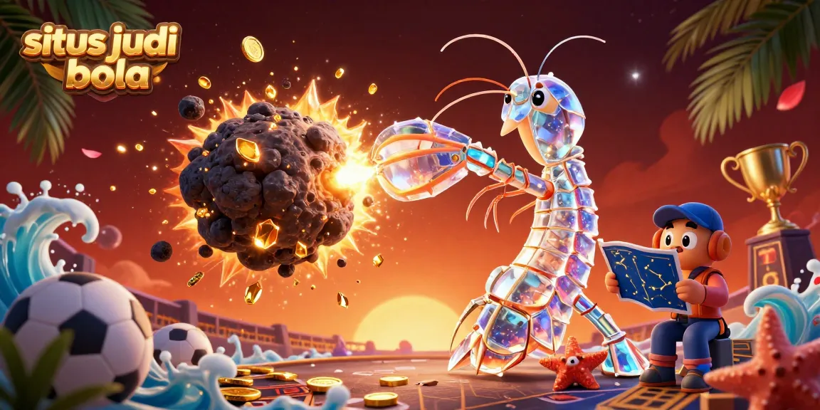 Engage in exciting situs judi bola action with colorful sports betting elements and rich 3D visuals.