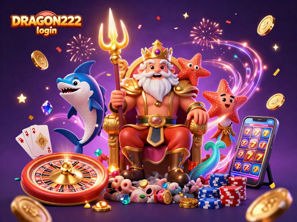 Engage with DRAGON222 login for thrilling gaming experiences featuring vibrant casino elements.