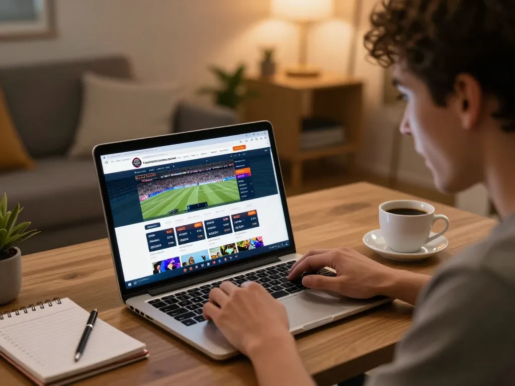 Engaging in betting activities on the migliori siti scommesse stranieri while analyzing odds and strategies at home