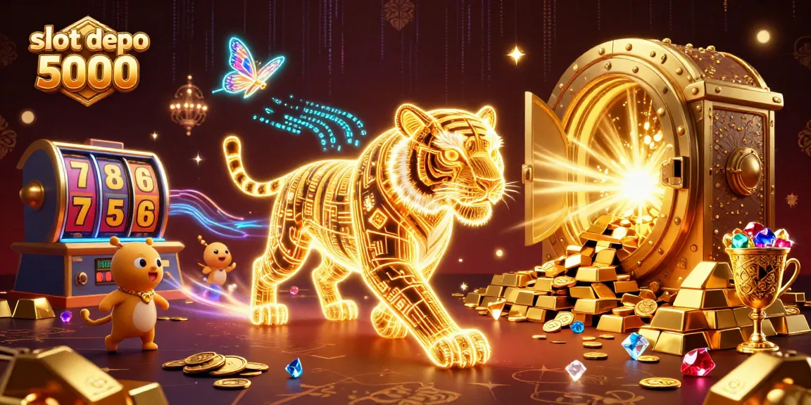 Spin to win at slot depo 5000 with vivid treasures and exhilarating jackpot excitement!