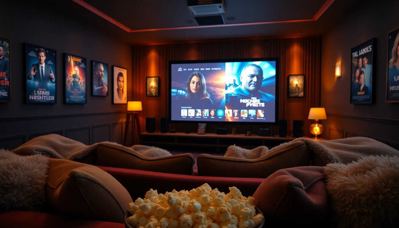 ดูหนังออนไลน์ ในบรรยากาศโรงภาพยนตร์ที่บ้านพร้อมด้วยการจัดที่นั่งที่นุ่มสบาย