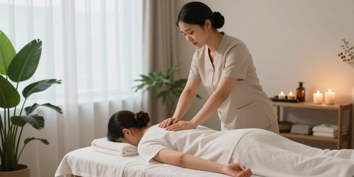 Relaxing Swedish massage session highlighting tranquility and comfort in a serene spa environment.