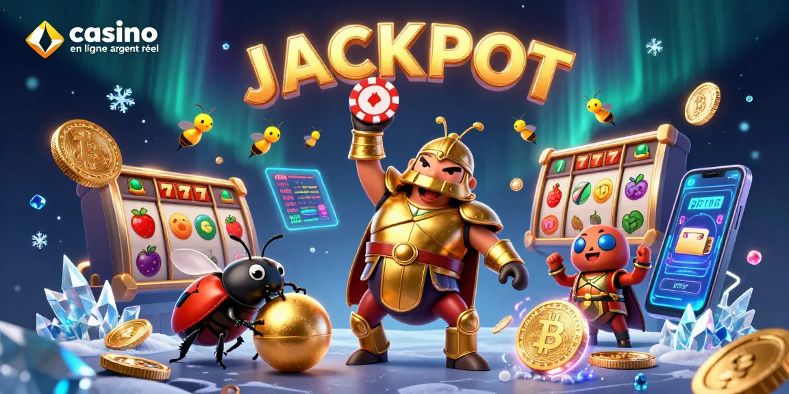 Jouez au casino en ligne argent réel avec des machines à sous et un jackpot excitant.