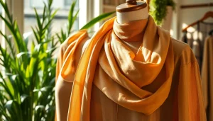 Showcase Rivelle clothing with intricate details in an elegantly lit boutique setting.