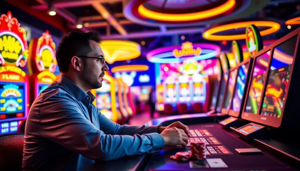 Engaging experience at Manitoba online casinos with a professional gambler and dynamic gaming environment.