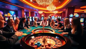 Experience the excitement of roulette and diverse gambling at https://f168.today/ with vibrant casino visuals.