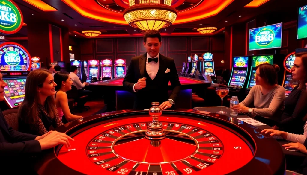 Experience the thrill of BK8 เว็บตรง with engaging casino games and vibrant atmosphere.