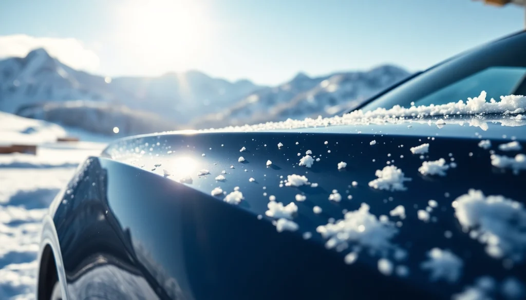 Ensure winter car protection Chattanooga by maintaining a clean vehicle in snowy environments.