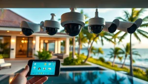 Cámaras de seguridad en Guanacaste mejorando la protección del hogar con soluciones de monitoreo de alta tecnología.