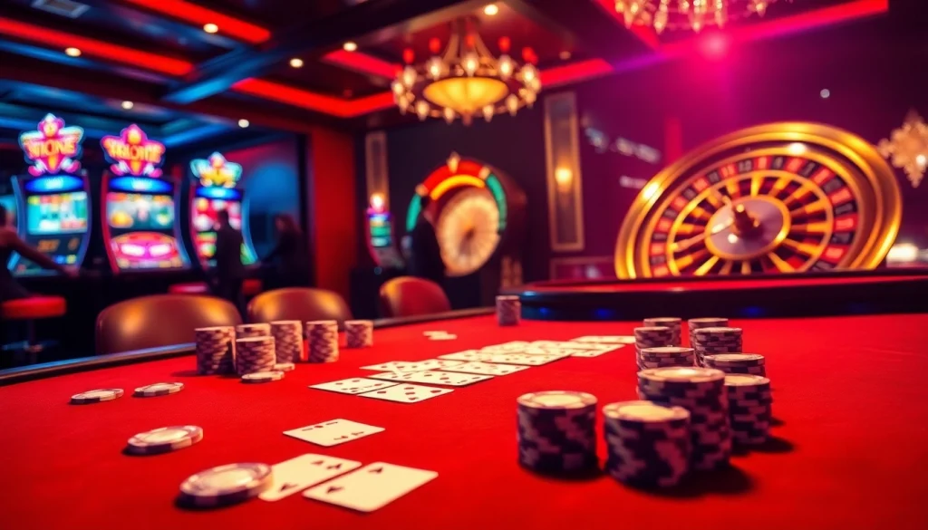Vivez le frisson du casino en ligne français avec des tables de poker luxueuses et des machines à sous vibrantes.