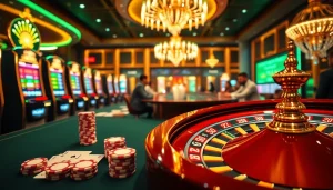 Vivez l'excitation du casino en ligne argent réel avec des tables de poker vibrantes et des machines à sous.