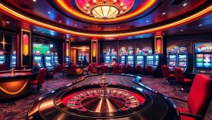 Découvrez l'excitation du casino en ligne français avec des tables vibrantes proposant de la roulette, du poker et des machines à sous.