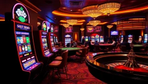 Experience thrilling gameplay with slot demo scatter hitam at luxurious casino gaming.